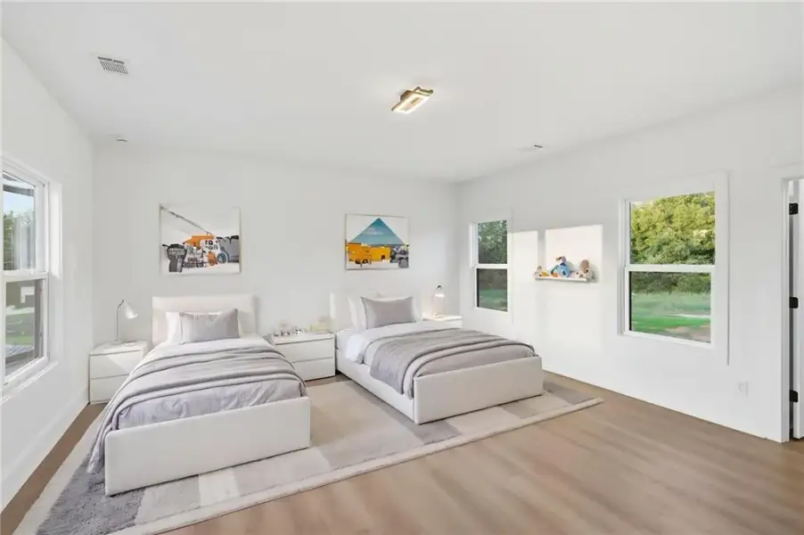 Furnished interior view inside a new home in , Cumming (Image 21).