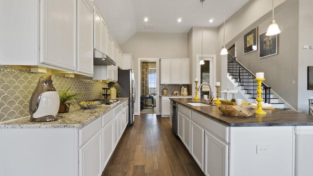 Representative furnished interior of a home built from the Artesia by CastleRock Communities in Solterra, Mesquite (Image 9).
