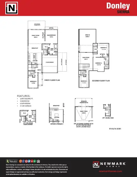 2D floor plan layout of this home in , Missouri City, TX (Image 2). 2D floor plan layout of this home in , Missouri City, TX (Image 2).