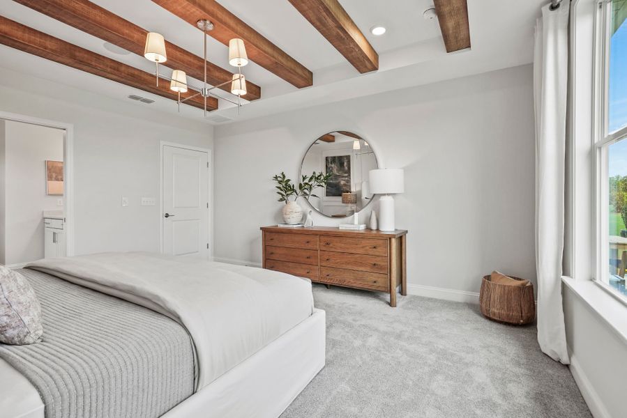 Representative furnished interior of a home built from the Mystique by Del Webb in Del Webb Carolina Ridge, Midland (Image 24).