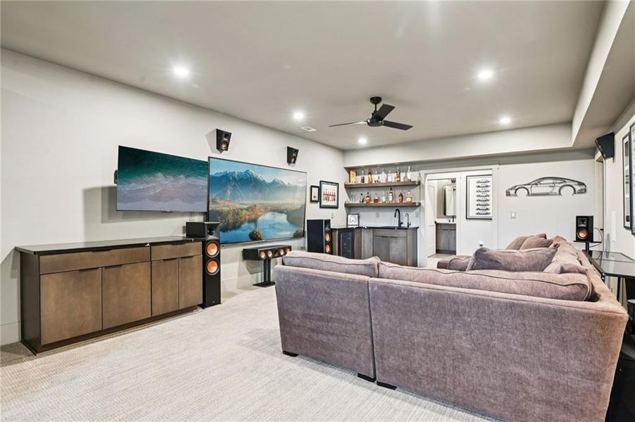 Furnished interior view inside a new home in , Roswell (Image 40). Furnished interior view inside a new home in , Roswell (Image 40).