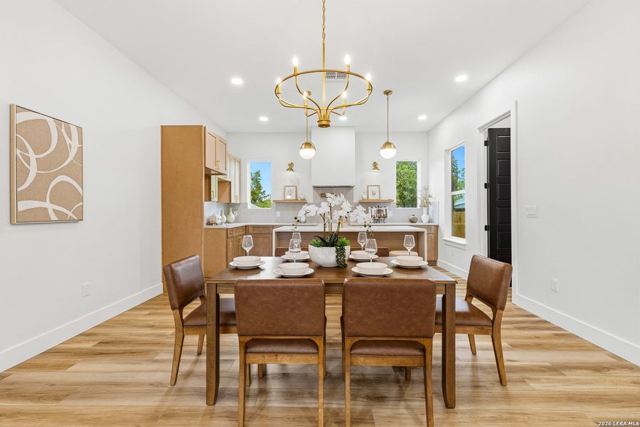 Furnished interior view inside a new home in , San Antonio (Image 26).