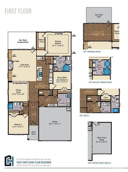 2D floor plan layout of this home in , Hickory, NC (Image 4).