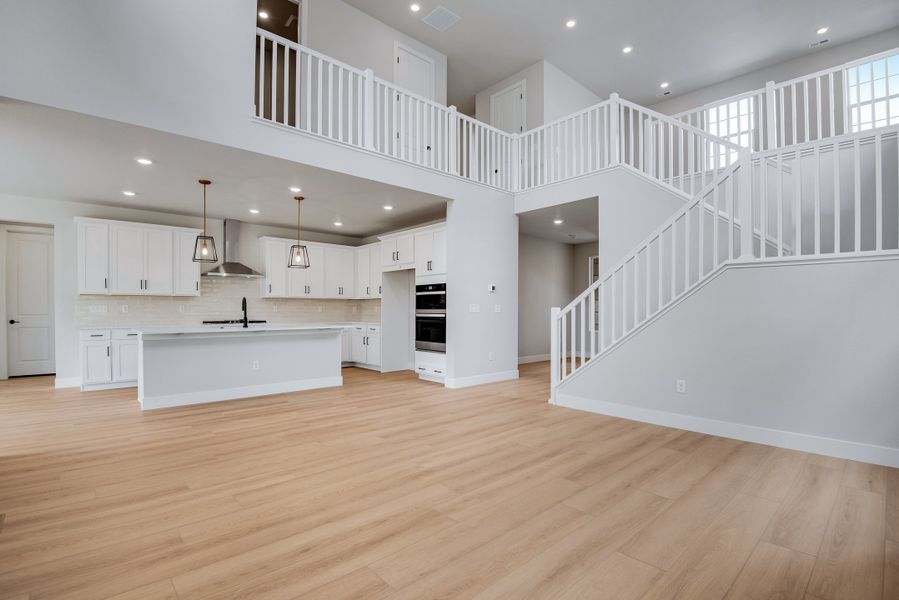 Spacious, unfurnished interior of a new home in The Aurora Highlands, Aurora (Image 21). Spacious, unfurnished interior of a new home in The Aurora Highlands, Aurora (Image 21).