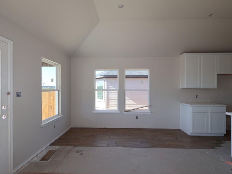 In-progress construction of a new home in Carillon, Manor, TX (Image 9). In-progress construction of a new home in Carillon, Manor, TX (Image 9).