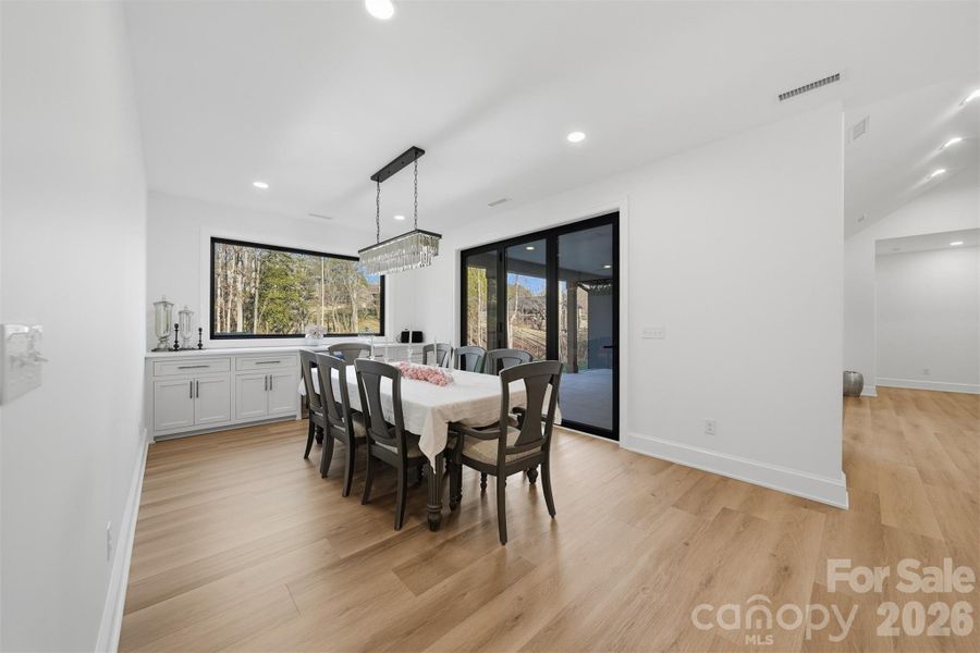 Furnished interior view inside a new home in , Hickory (Image 12).