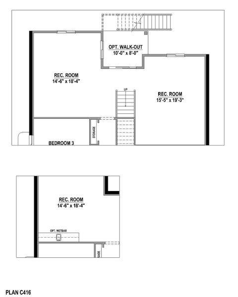 Plan C416 Base Rec SR