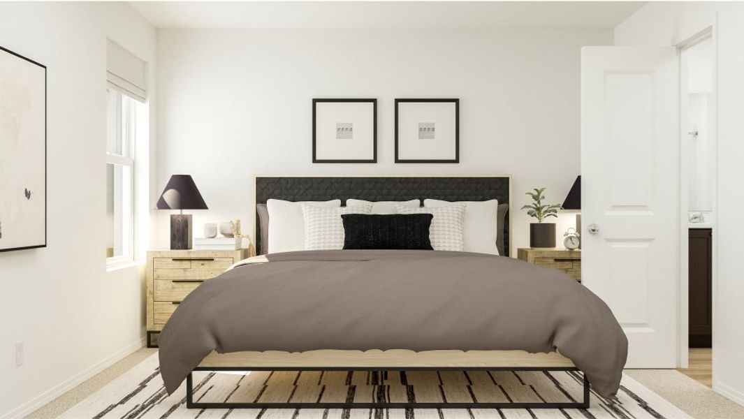 Furnished interior in a model home at Heartland: Watermill Collection in Heartland (Image 26). Furnished interior in a model home at Heartland: Watermill Collection in Heartland (Image 26).