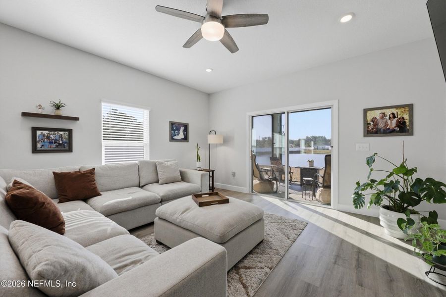 Furnished interior view inside a new home in , Fernandina Beach (Image 30).