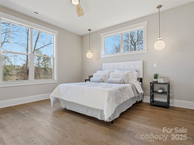 Furnished interior view inside a new home in , Brevard (Image 17). Furnished interior view inside a new home in , Brevard (Image 17).