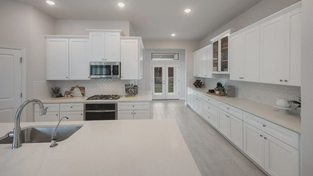Furnished interior view inside a new home in Las Lomas, Forney (Image 23).