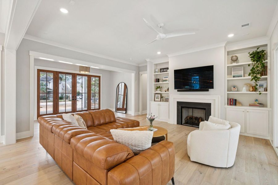 Furnished interior view inside a new home in , Mount Pleasant (Image 51).