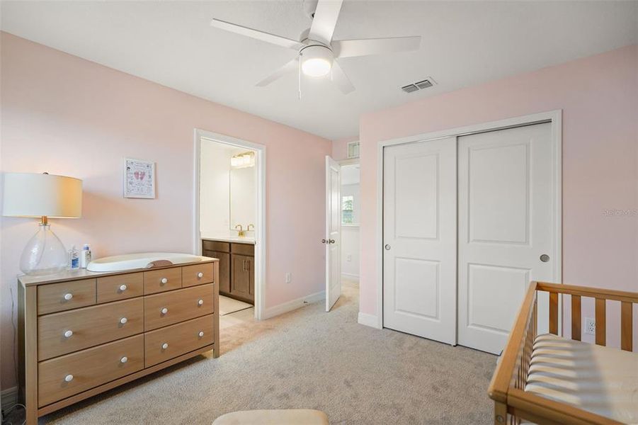 Furnished interior view inside a new home in Prairie Oaks, St. Cloud (Image 24).