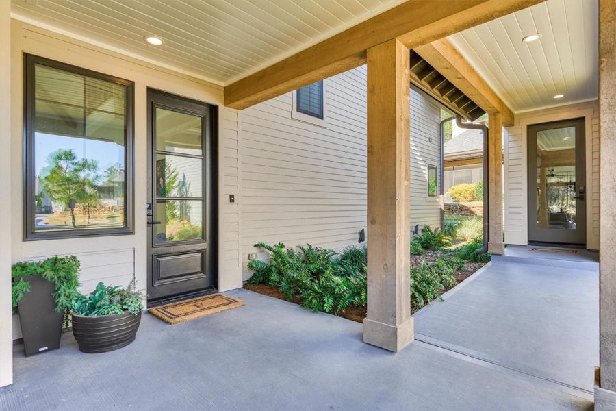 Exterior details and patio area of a home in , Montgomery (Image 26).