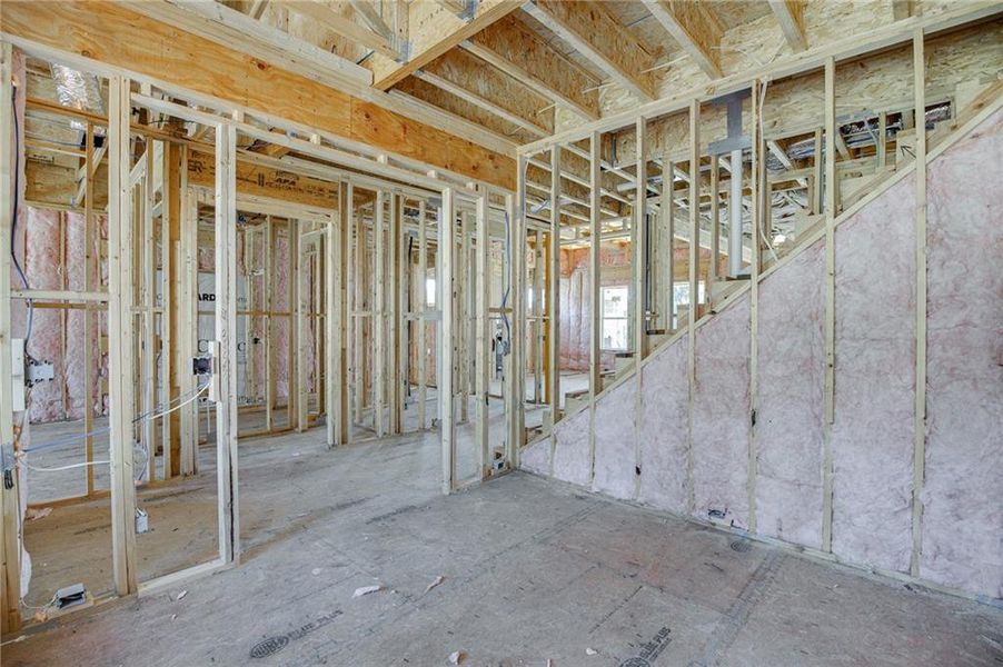 In-progress construction of a new home in , Jefferson, GA (Image 4).