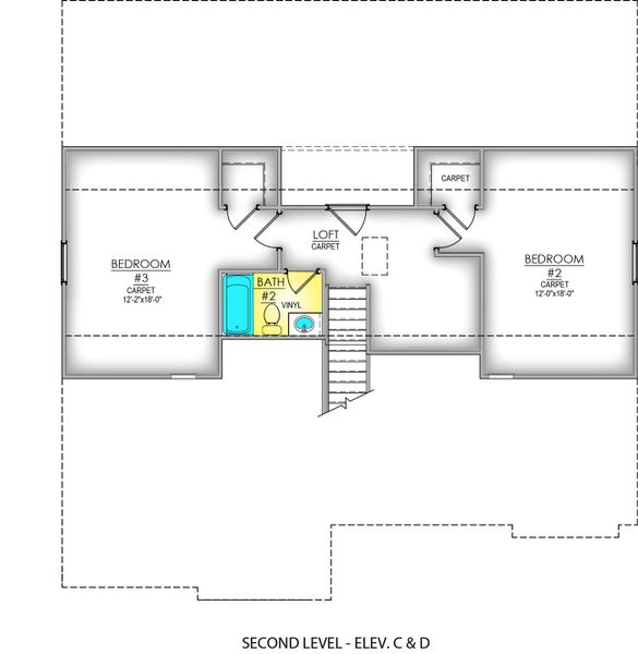 Second Level (C & D) Second Level (C & D)