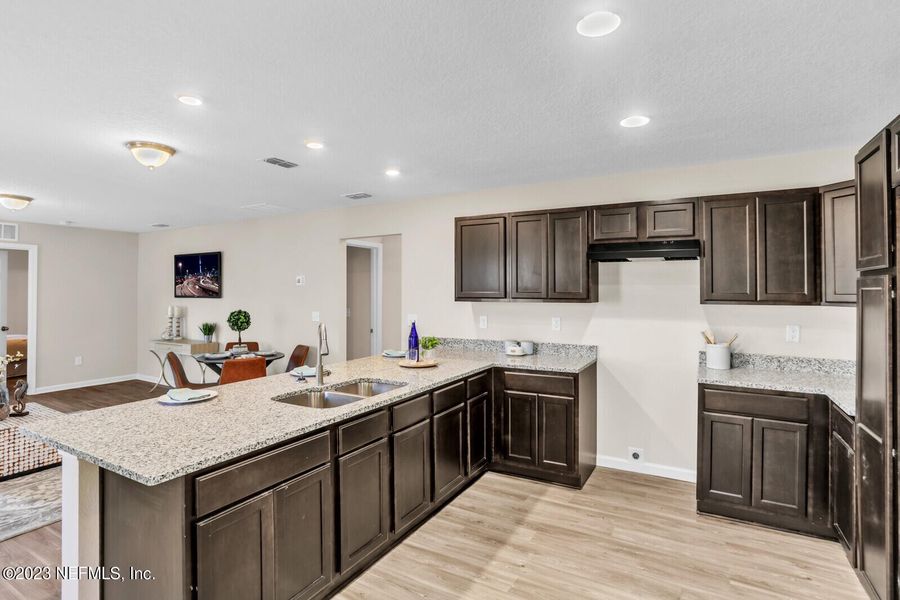 Furnished interior view inside a new home in , Jacksonville (Image 8).