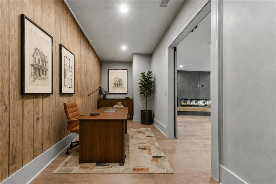 Furnished interior view inside a new home in , Greensboro (Image 36).
