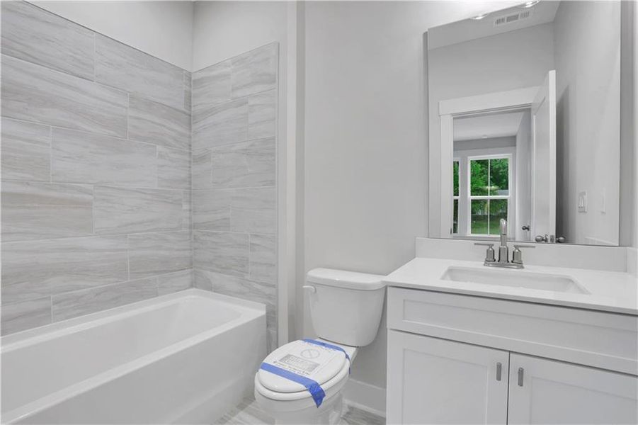 Furnished interior view inside a new home in , Roswell (Image 3).