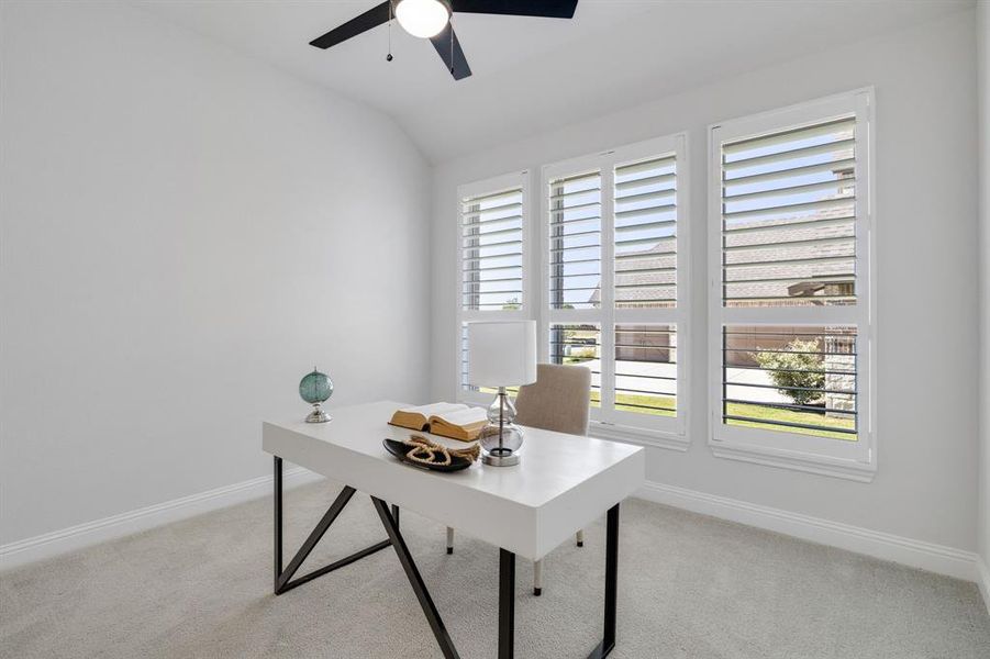 Furnished interior view inside a new home in Lovers Landing, Forney (Image 11).