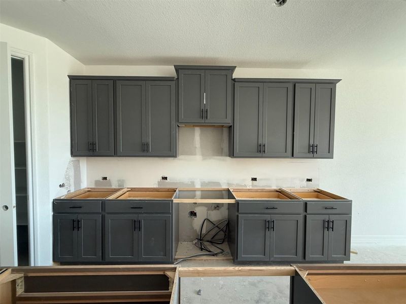 Actual progress of your home.