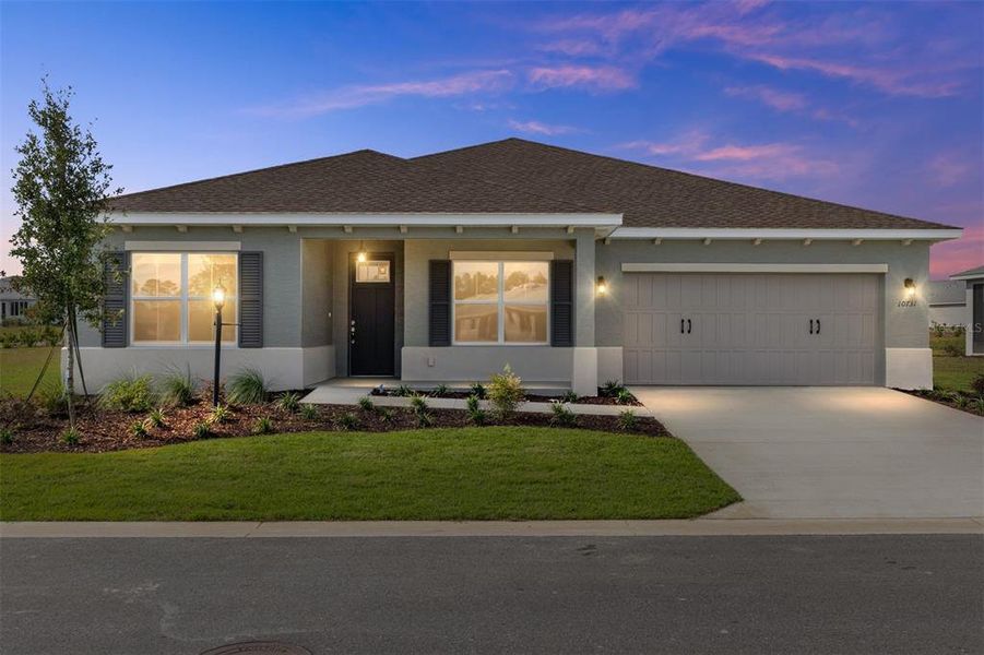 Front exterior of a new home in , Ocala, FL, highlighting curb appeal (Image 18).