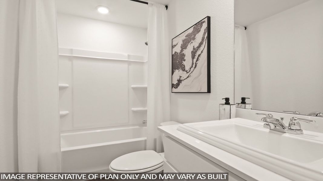 Furnished interior view inside a new home in Lexington Heights, Willis (Image 27). Furnished interior view inside a new home in Lexington Heights, Willis (Image 27).