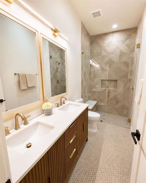 Furnished interior view inside a new home in , Forney (Image 23).