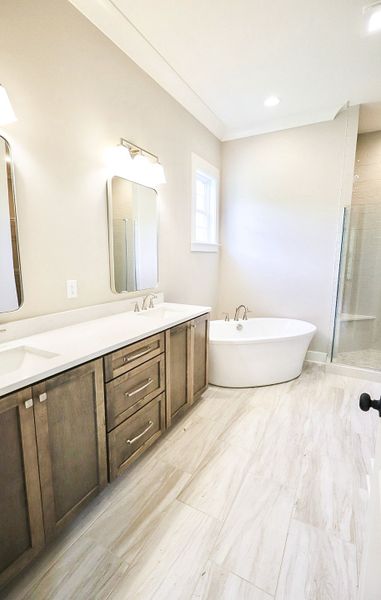 Furnished interior view inside a new home in Creekside, Cleveland (Image 8). Furnished interior view inside a new home in Creekside, Cleveland (Image 8).