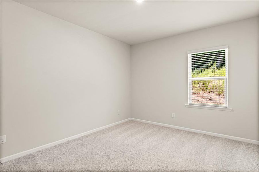 Spacious, unfurnished interior of a new home in Watermist at Mirror Lake, Villa Rica (Image 13). Spacious, unfurnished interior of a new home in Watermist at Mirror Lake, Villa Rica (Image 13).