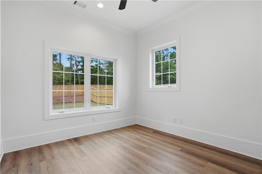 Spacious, unfurnished interior of a new home in , Marietta (Image 27).