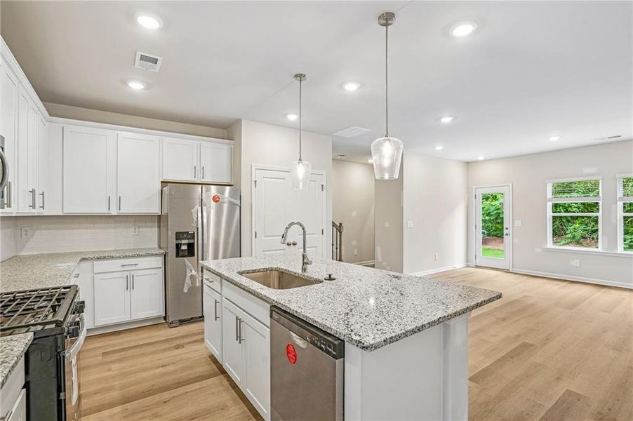 Furnished interior view inside a new home in Artisan Walk, Fairburn (Image 7).