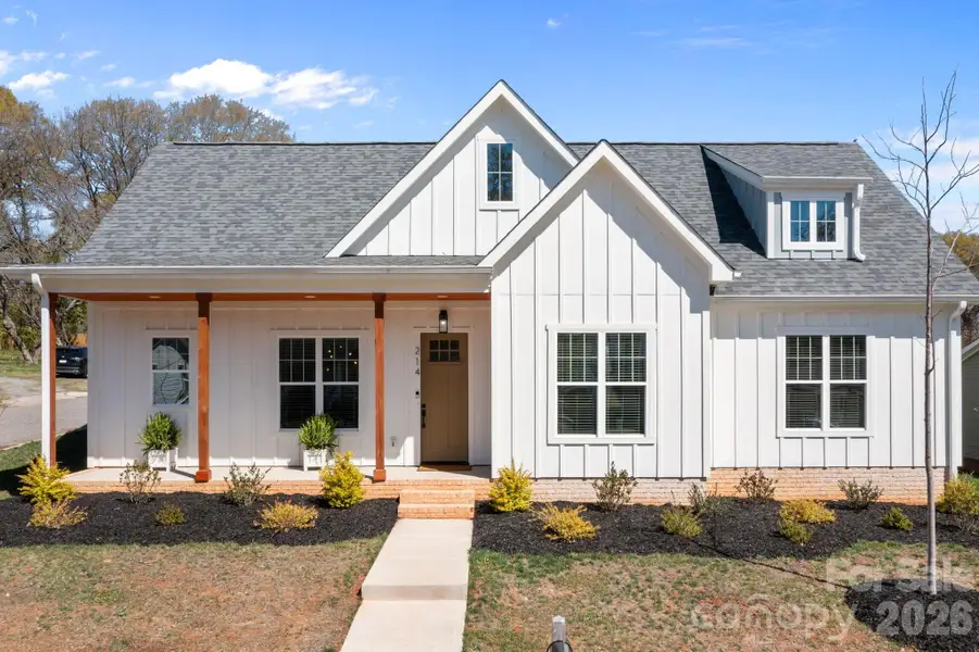 Front exterior of a new home in , Belmont, NC, highlighting curb appeal (Image 2).