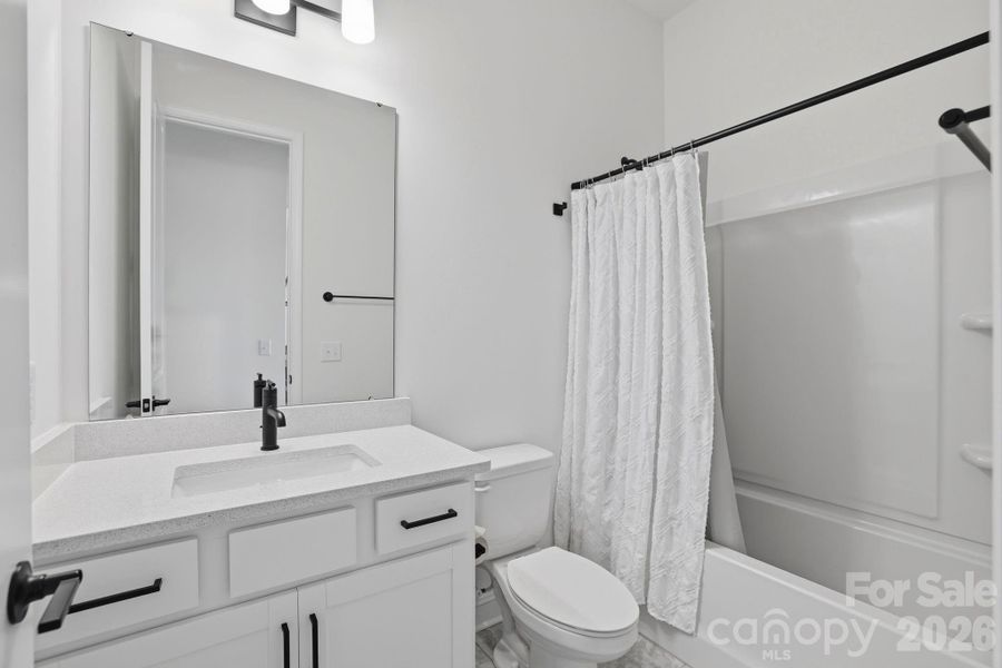 Furnished interior view inside a new home in Estates at Sugar Creek, Indian Land (Image 37).