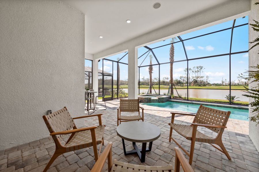 Outdoor seating area Outdoor seating area