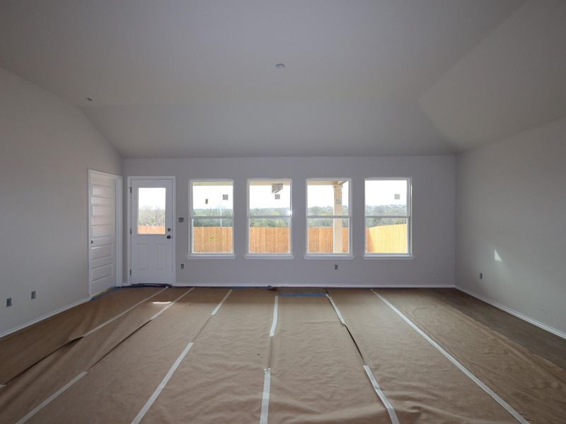 In-progress construction of a new home in Carillon, Manor, TX (Image 9).