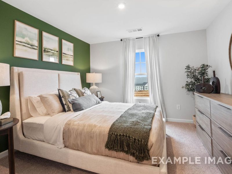 Furnished interior view inside a new home in Townes at North Main, Lillington (Image 25).