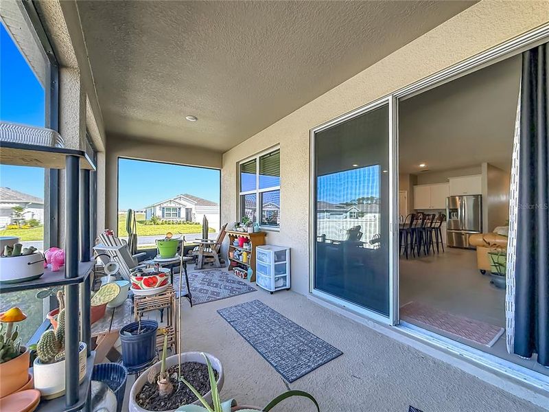 Exterior details and patio area of a home in JB Ranch, Ocala (Image 21).