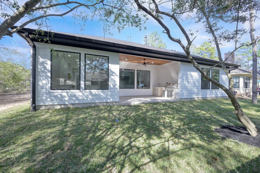 Exterior details and patio area of a home in , Montgomery (Image 29).