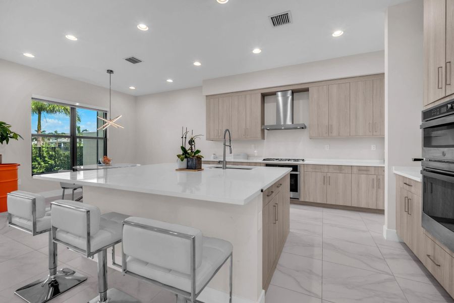 Furnished interior view inside a new home in , Boca Raton (Image 53).
