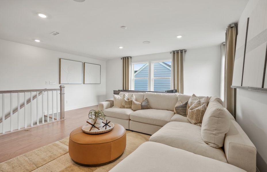 Representative furnished interior of a home built from the Mainstay by Del Webb in Del Webb Carolina Ridge, Midland (Image 19).