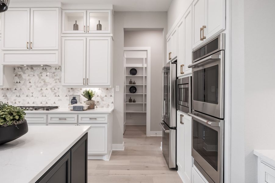 Representative furnished interior of a home built from the Snyder by Tri Pointe Homes in Harvest Green, Richmond (Image 68).