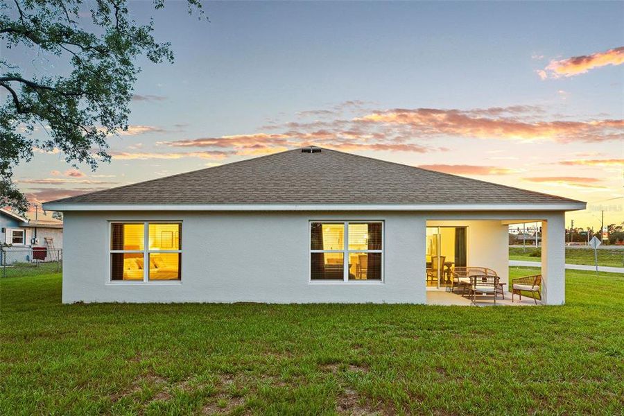 Front exterior of a new home in , Spring Hill, FL, highlighting curb appeal (Image 18).
