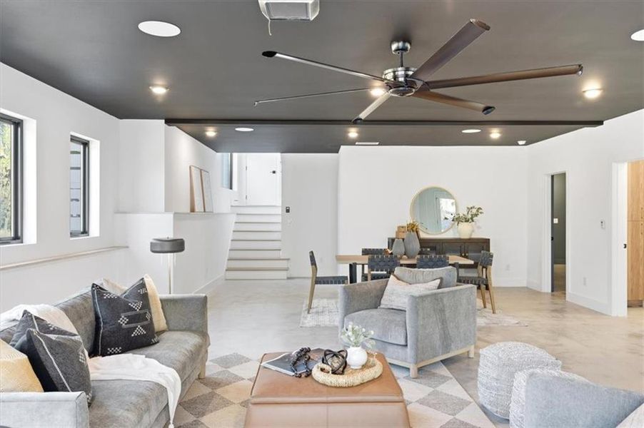 Furnished interior view inside a new home in Aster, Roswell (Image 49).
