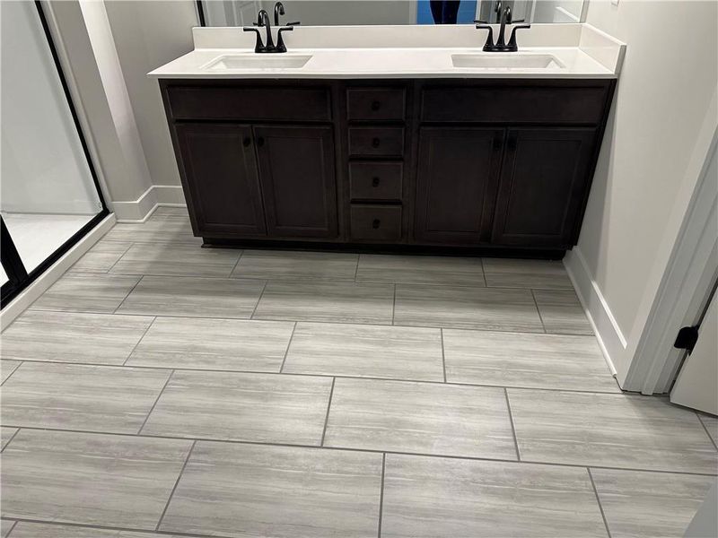 Close-up of interior finishes inside a home in Millstone at Mundy Mill, Gainesville (Image 12).