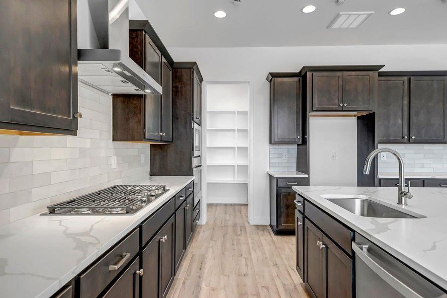 Furnished interior view inside a new home in Black Rock at Verrado, Buckeye (Image 27).