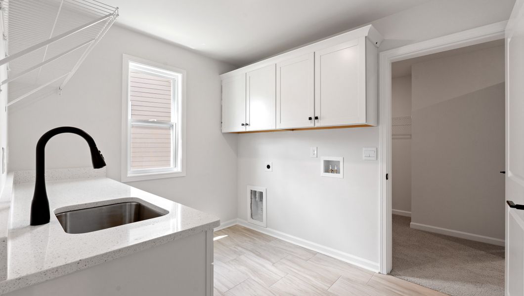 Furnished interior view inside a new home in Whitehawk Meadows, Travelers Rest (Image 17). Furnished interior view inside a new home in Whitehawk Meadows, Travelers Rest (Image 17).