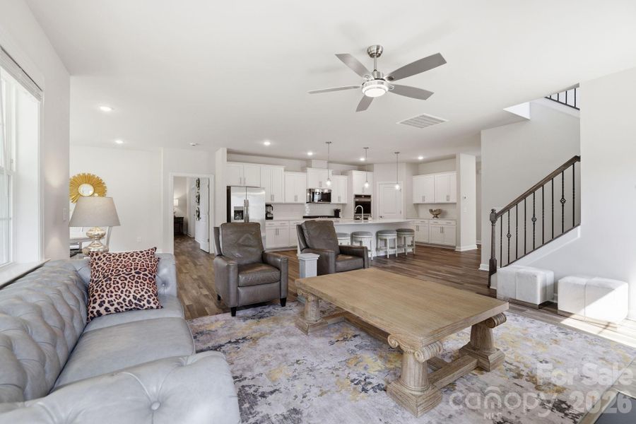 Furnished interior view inside a new home in Harris Mill, Indian Land (Image 14).
