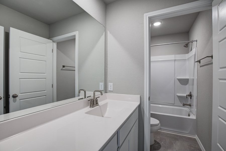 Representative furnished interior of a home built from the The Blanco A by Davidson Homes LLC in Applewhite Meadows, San Antonio (Image 16).