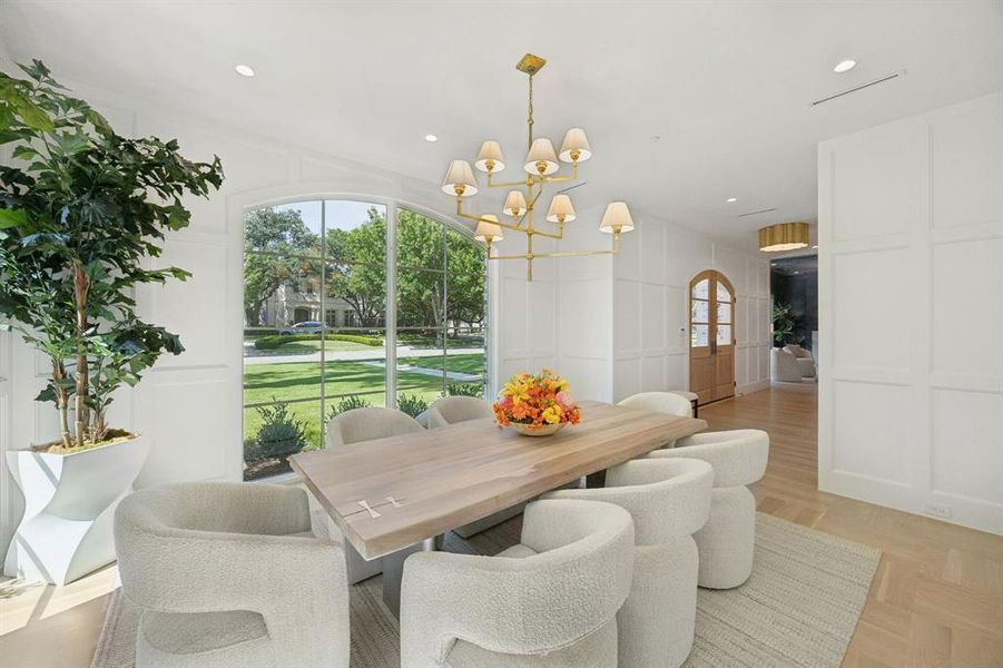 Furnished interior view inside a new home in , University Park (Image 36). Furnished interior view inside a new home in , University Park (Image 36).